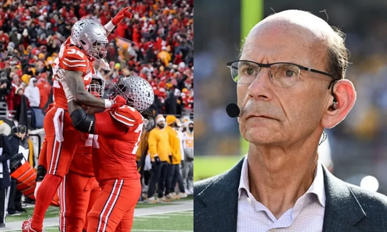 “If Ohio State wins by 50, Paul Finebaum will retire and donate his life earnings”: Fans mad at one-sided CFP game drop wild reactions