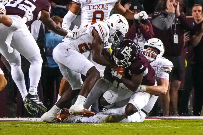 Steve Sarkisian details how Texas defense became one of nation’s best heading into College Football Playoffs