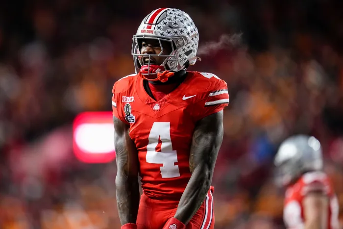 Ohio State’s Jeremiah Smith takes victory lap on social media after blowout win over Tennessee in CFB Playoff