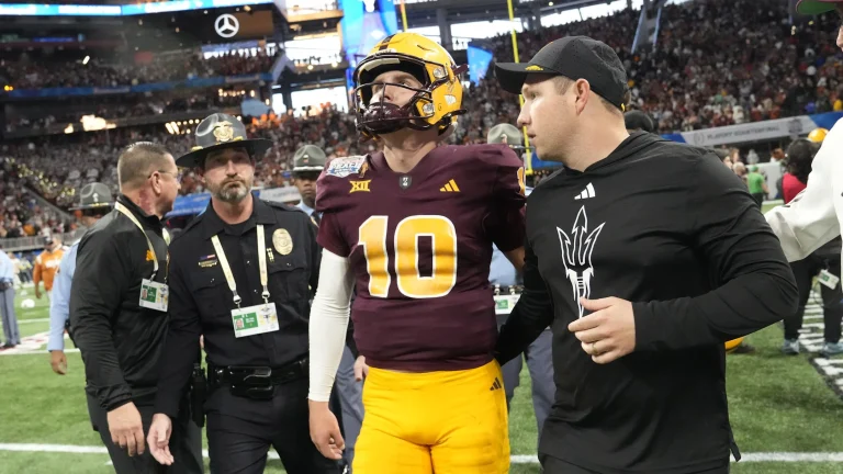 Arizona State QB Sam Leavitt will return: ‘I want to have a statue here’