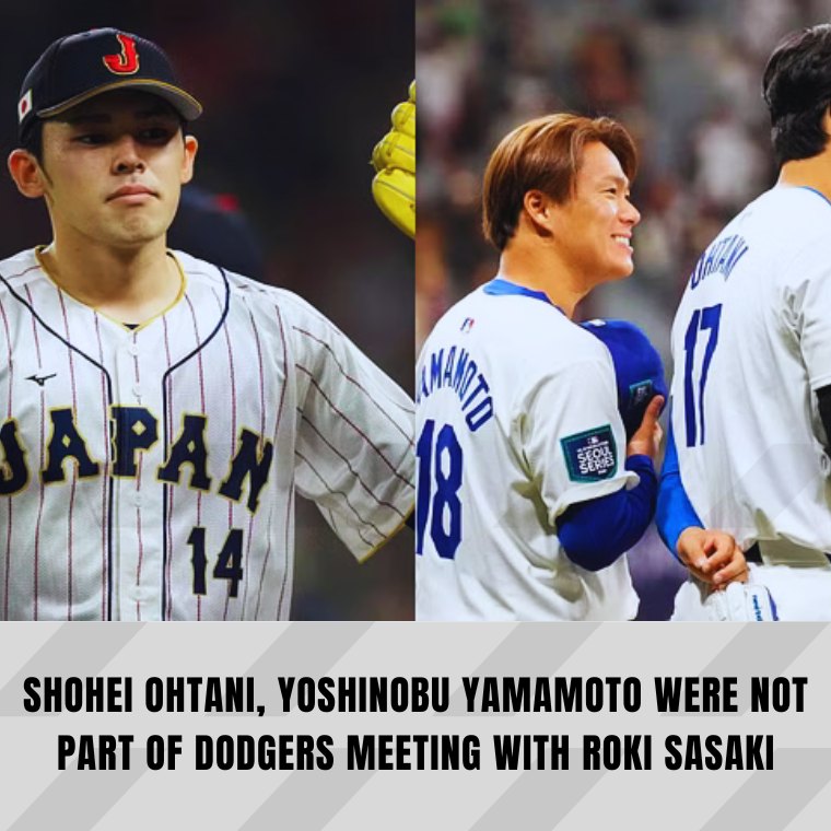 REPORT: Shohei Ohtani, Yoshinobu Yamamoto Were Not Part of Dodgers Meeting With Roki Sasaki. Maybe…