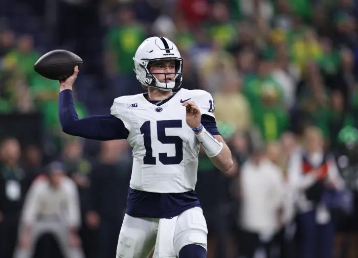 Drew Allar’s Girlfriend Posts 2-Word Message Before Notre Dame-Penn State