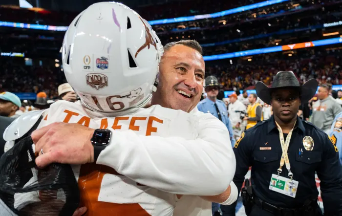 Steve Sarkisian isn’t apologizing for Longhorns’ toughness after no targeting call against Arizona State