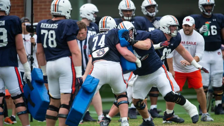 Auburn football trending up for 3-star OT after multiple visits