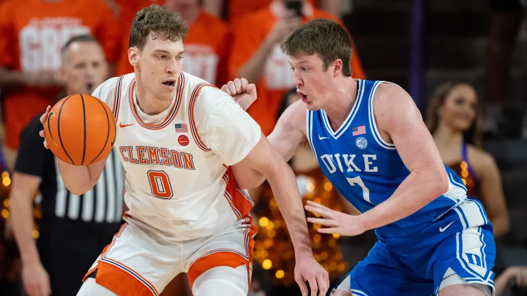 Clemson center Viktor Lakhin could be the key to a deep postseason run