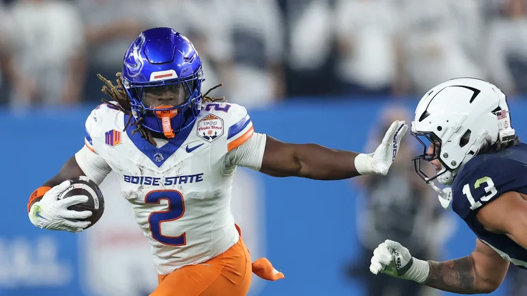 Pros and Cons of Raiders using No. 6 overall pick on Boise State RB Ashton Jeanty