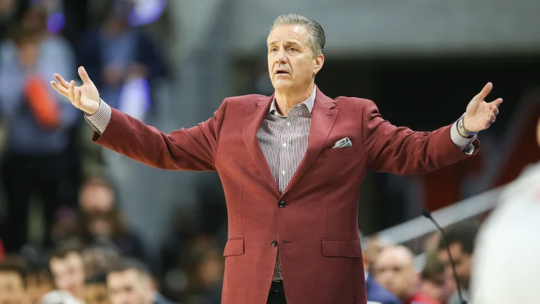 John Calipari wasn’t subtle with his excuse for Arkansas’s loss to Auburn basketball