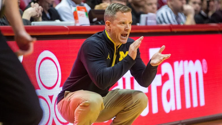 Dusty May sets Michigan record for conference wins by a first-year head coach