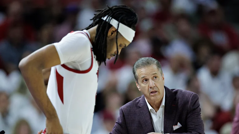 Undermanned Razorbacks talk winning through adversity, holding off Texas in OT