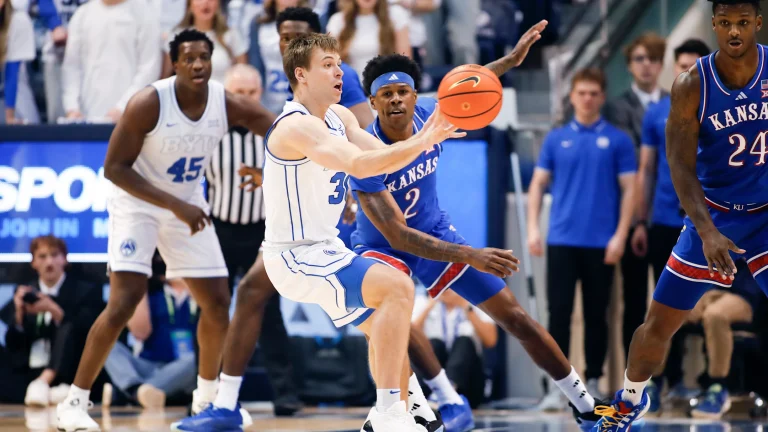 BYU basketball broke several records in their big win against Kansas