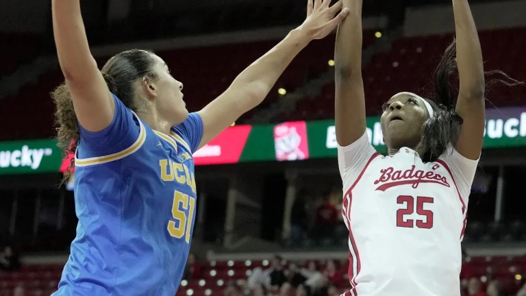 Wisconsin trounced by No. 2 UCLA, 91-61