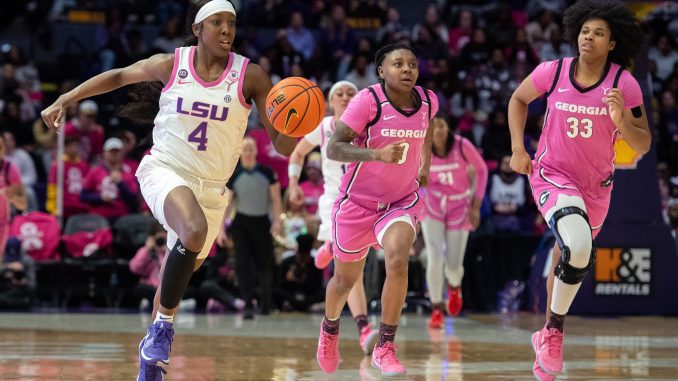 LSU Women Win Big Without Injured Aneesah Morrow, 79-63 over Georgia