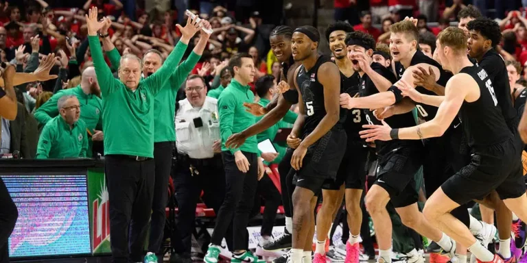 Michigan State basketball stuns Maryland with insane half-court buzzer beater