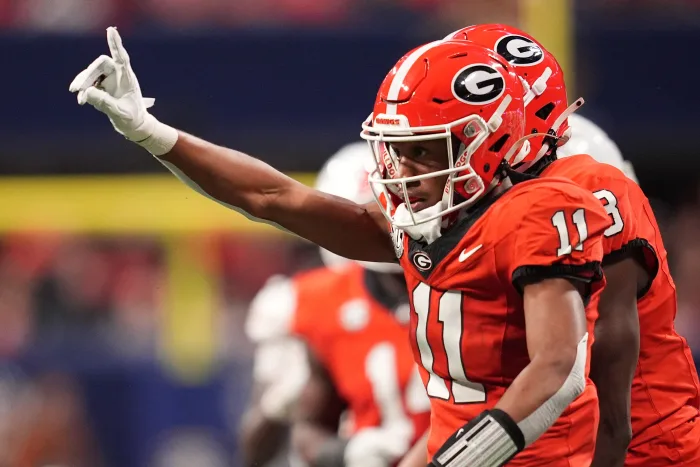 Georgia football star LB Jalon Walker sits super high on Dane Brugler’s latest top 100 prospects as NFL draft approaches