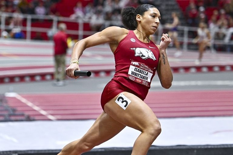 Arkansas track teams take first road trip of the season for SEC indoor championships