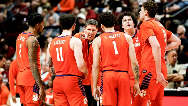 Clemson basketball moves a step closer to ACC title share with Boston College win