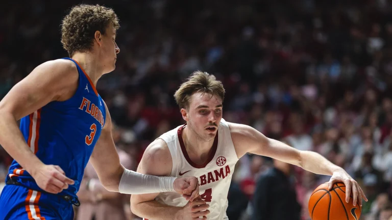 Florida’s bigs exposed Alabama’s Grant Nelson and Cliff Omoruyi