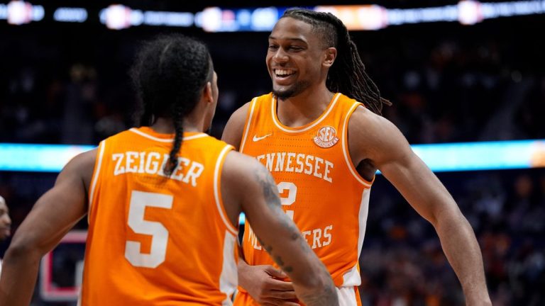 Tennessee basketball, Zakai Zeigler beat Auburn, advance to SEC tournament title game