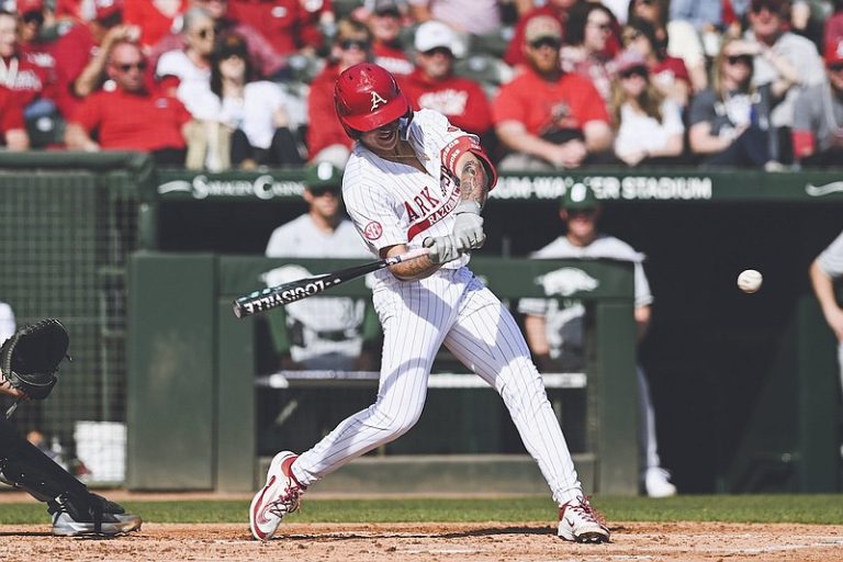 Arkansas baseball notebook: Kuhio Aloy’s incredible numbers, Gabe Gaeckle’s rough outing