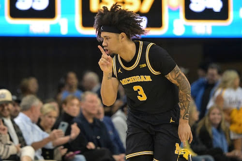 No risk, no story’: Tre Donaldson’s game-winner sends Michigan to Big Ten Tournament Championship