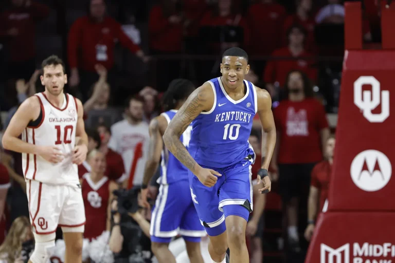 Brandon Garrison is growing into his role for Kentucky Basketball