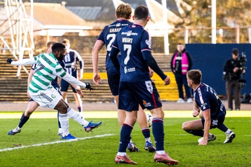 CELTIC ROBBED AGAIN! VAR Ignores Blatant Handball as Halliday’s Arm Steals Victory at Dens Park
