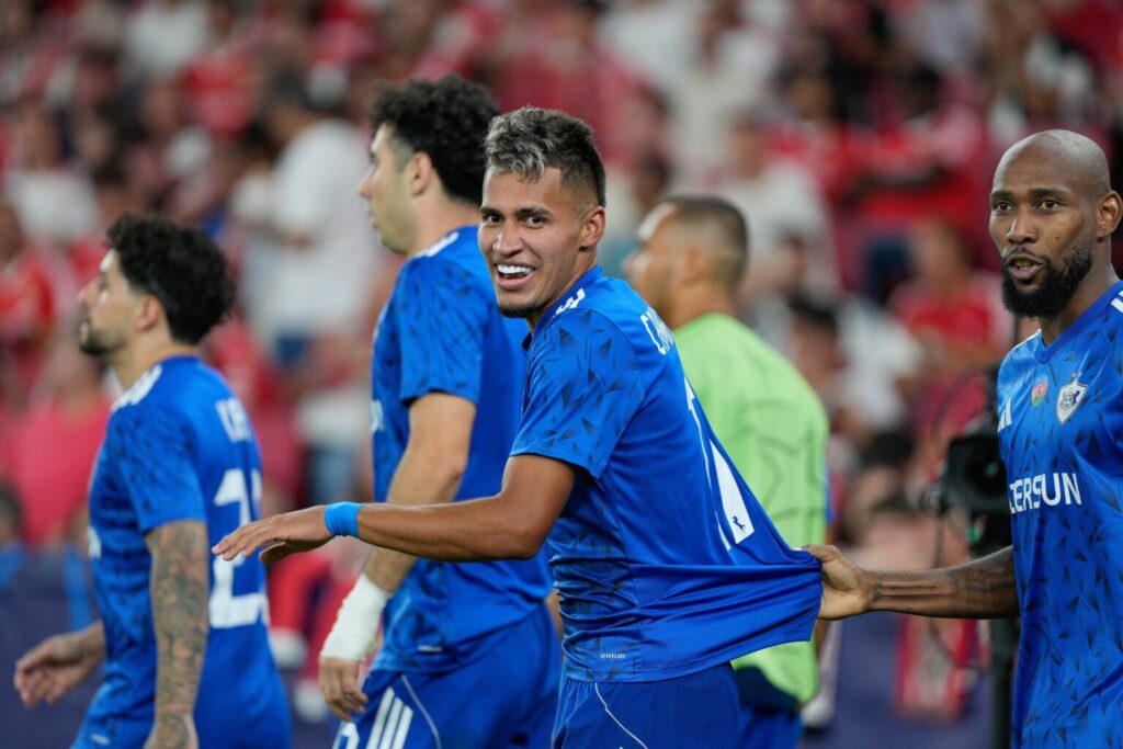 Camilo Duran celebrating