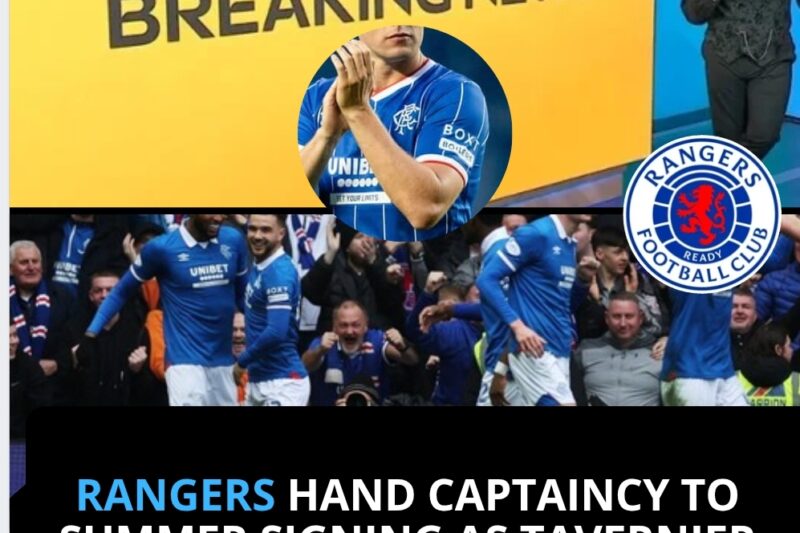 Rangers Hand Captaincy to Summer Signing as Tavernier Era Ends in Shock Twist