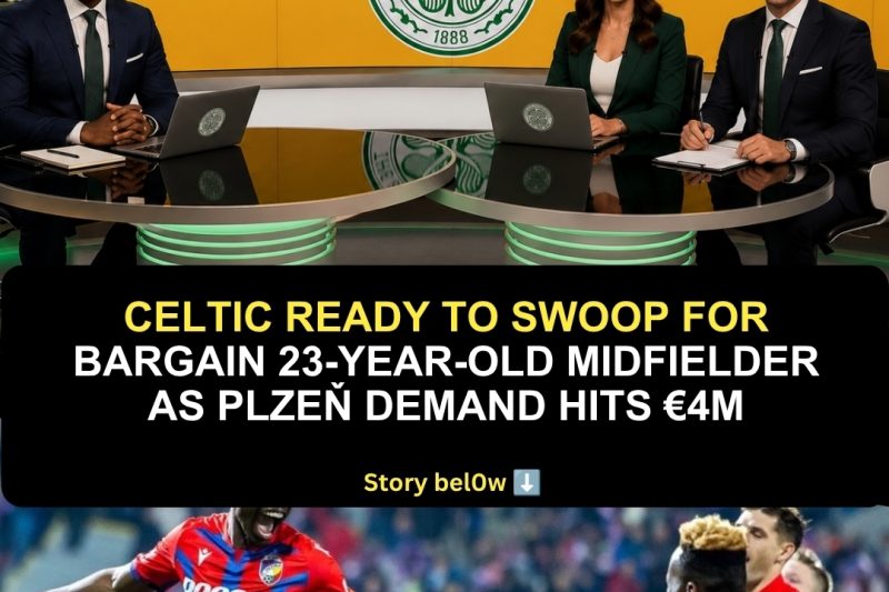 Celtic Ready to Swoop for Bargain 23-Year-Old Midfielder as Plzeň Demand Hits &euro;4m