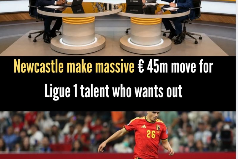 Newcastle make massive &euro; 45m move for Ligue 1 talent who wants out